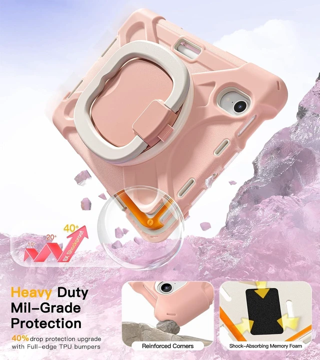 Alt view image 3 of 7 - Case for iPad mini 7 (A17 Pro) - iPad mini 7th/6th Generation Case