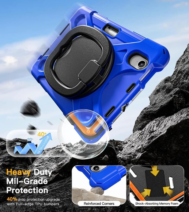 Alt view image 3 of 7 - Case for iPad mini 7 (A17 Pro) - iPad mini 7th/6th Generation Case