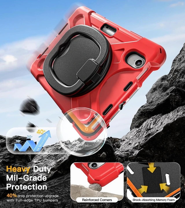 Alt view image 3 of 7 - Case for iPad mini 7 (A17 Pro) - iPad mini 7th/6th Generation Case