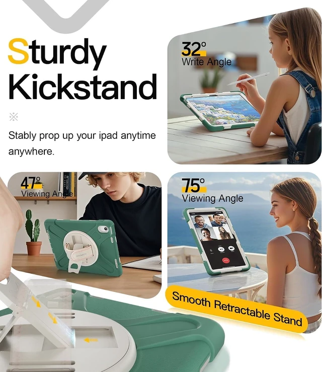 Alt view image 5 of 7 - Case for iPad (A16) 11th/10th Generation - (11''/10.9'') 2025/2022