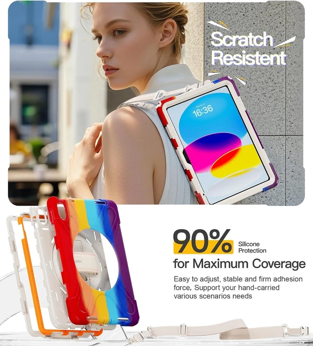 Alt view image 6 of 7 - Case for iPad (A16) 11th/10th Generation - (11''/10.9'') 2025/2022