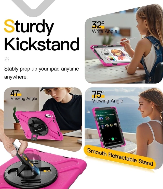 Alt view image 5 of 7 - Case for iPad (A16) 11th/10th Generation - (11''/10.9'') 2025/2022