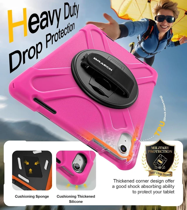 Alt view image 4 of 7 - Case for iPad (A16) 11th/10th Generation - (11''/10.9'') 2025/2022