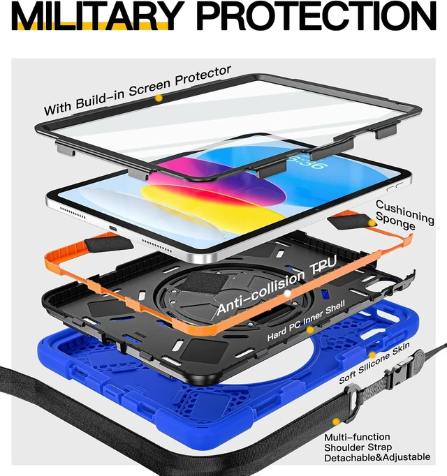 Alt view image 4 of 7 - for iPad 9th/ 8th/ 7th Generation Case - 10.2 Inch 2021/2020/2019