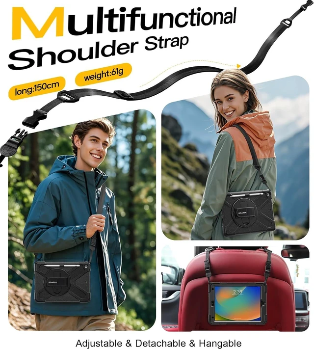 Alt view image 7 of 7 - for iPad 9th/ 8th/ 7th Generation Case - 10.2 Inch 2021/2020/2019