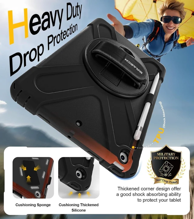 Alt view image 3 of 7 - for iPad 9th/ 8th/ 7th Generation Case - 10.2 Inch 2021/2020/2019