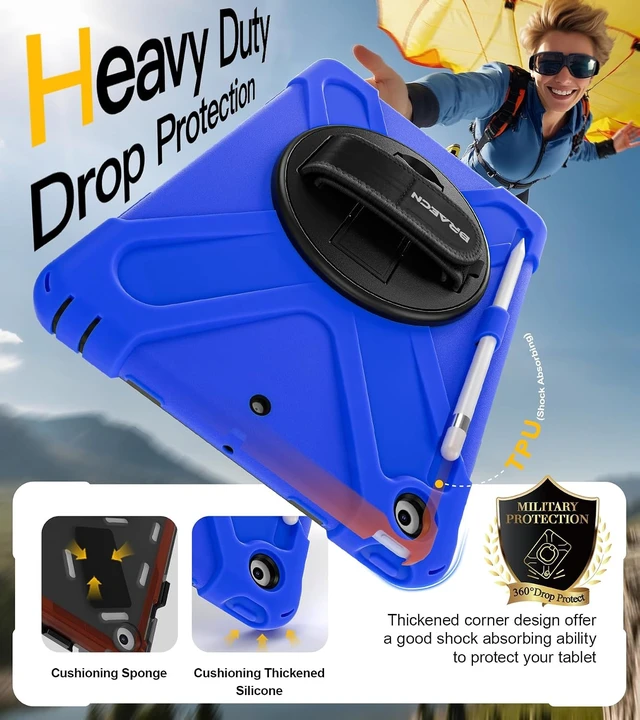 Alt view image 3 of 7 - for iPad 9th/ 8th/ 7th Generation Case - 10.2 Inch 2021/2020/2019
