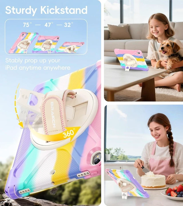 Alt view image 5 of 7 - Case for iPad Air 3rd Generation 2019 / iPad Pro 10.5 inch 2017