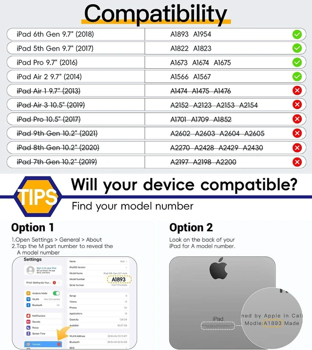 Alt view image 2 of 6 - Case for 9.7" iPad 6th/5th Generation, iPad Air 2 & iPad Pro 9.7