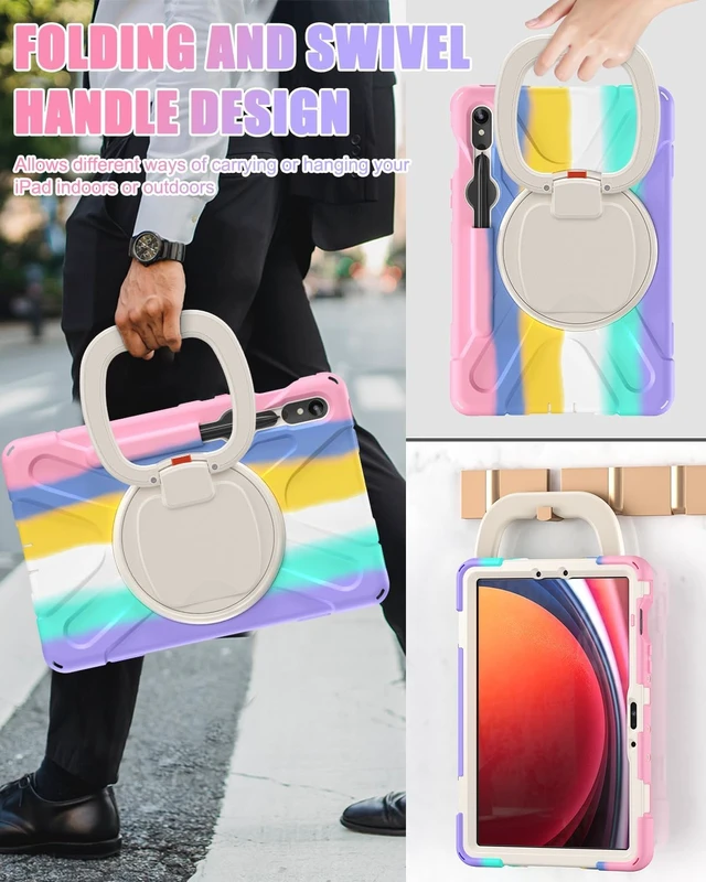Alt view image 4 of 7 - Case for Galaxy Tab S10 Lite/ S10 FE/ S9 FE 10.9" & S9/ S8/ S7 11"