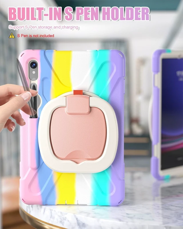 Alt view image 7 of 7 - Case for Galaxy Tab S10 Lite/ S10 FE/ S9 FE 10.9" & S9/ S8/ S7 11"