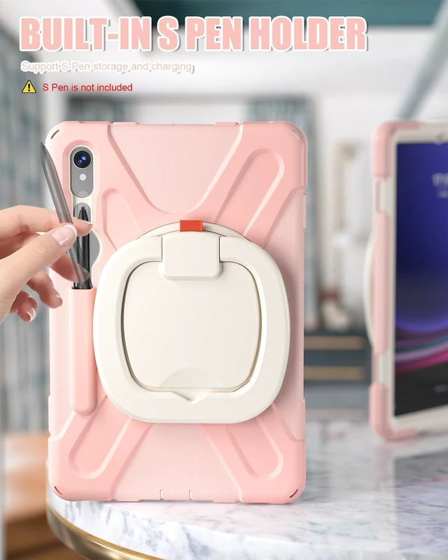 Alt view image 7 of 7 - Case for Galaxy Tab S10 Lite/ S10 FE/ S9 FE 10.9" & S9/ S8/ S7 11"