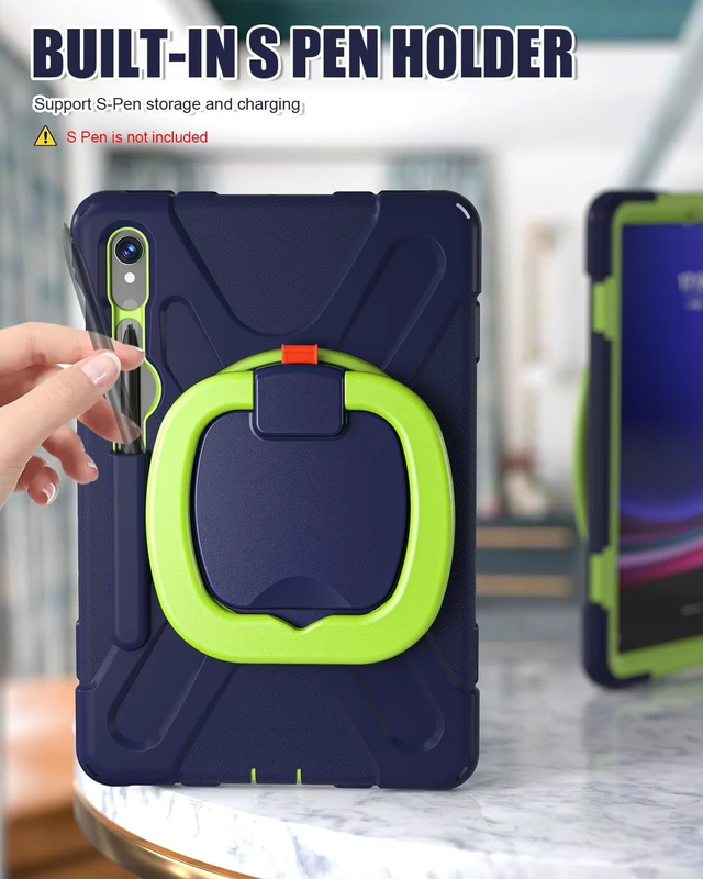 Alt view image 7 of 7 - Case for Galaxy Tab S10 Lite/ S10 FE/ S9 FE 10.9" & S9/ S8/ S7 11"