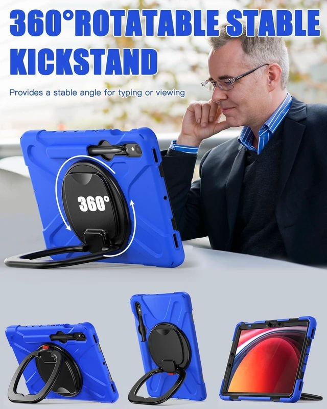 Alt view image 3 of 7 - Case for Galaxy Tab S10 Lite/ S10 FE/ S9 FE 10.9" & S9/ S8/ S7 11"