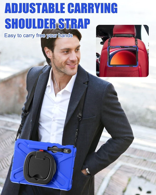 Alt view image 5 of 7 - Case for Galaxy Tab S10 Lite/ S10 FE/ S9 FE 10.9" & S9/ S8/ S7 11"