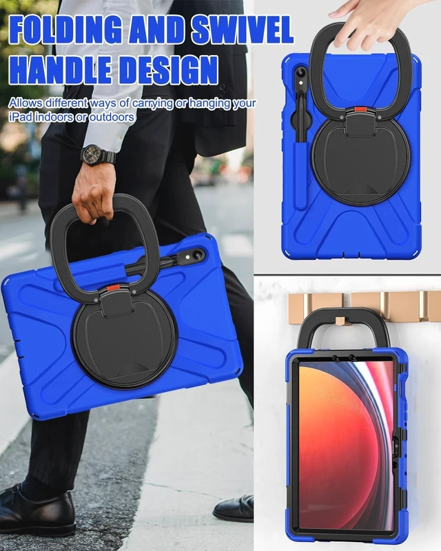 Alt view image 4 of 7 - Case for Galaxy Tab S10 Lite/ S10 FE/ S9 FE 10.9" & S9/ S8/ S7 11"