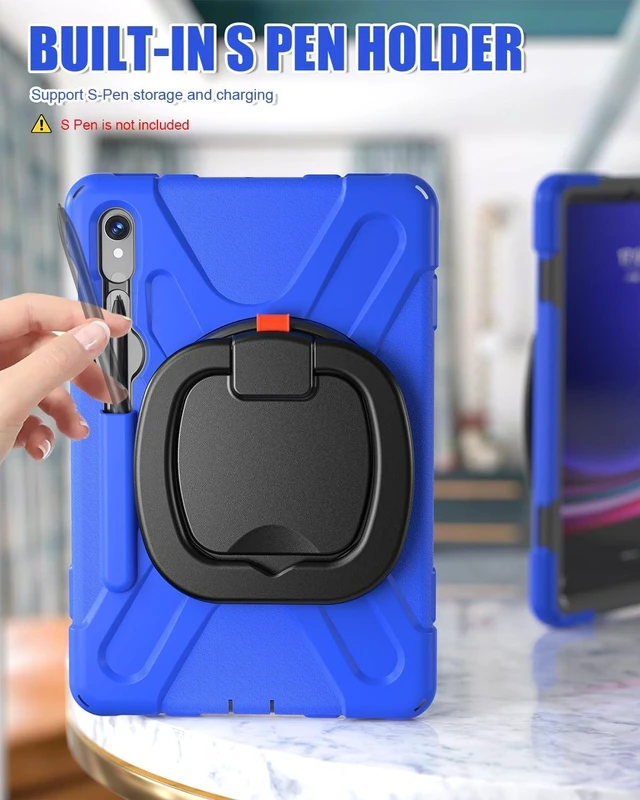 Alt view image 7 of 7 - Case for Galaxy Tab S10 Lite/ S10 FE/ S9 FE 10.9" & S9/ S8/ S7 11"