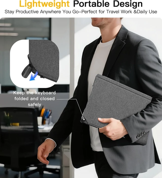 Alt view image 7 of 7 - Case for Surface Pro 12th/11/10/9-13 inch 2026-2022 Microsoft