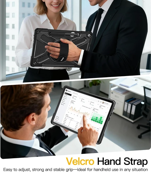 Alt view image 3 of 7 - Case for Surface Pro 12-12 inch 2025 Microsoft Black