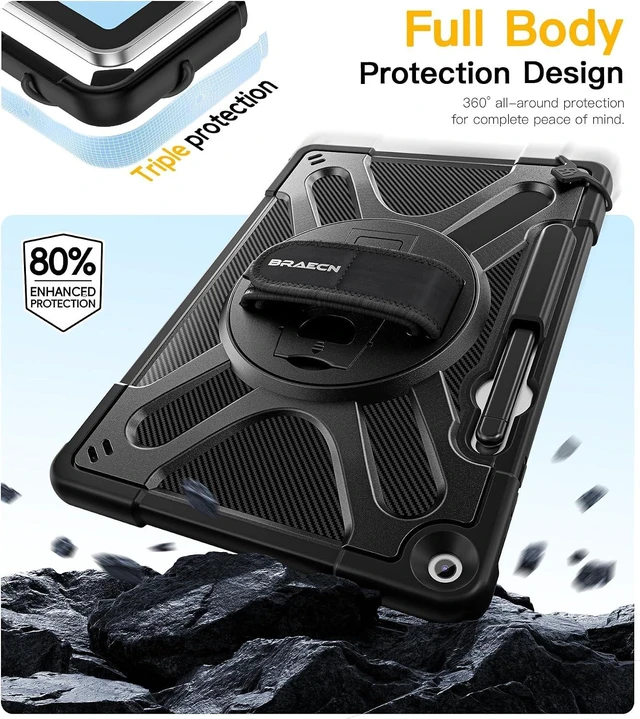 Alt view image 6 of 7 - Case for Surface Pro 12-12 inch 2025 Microsoft Black