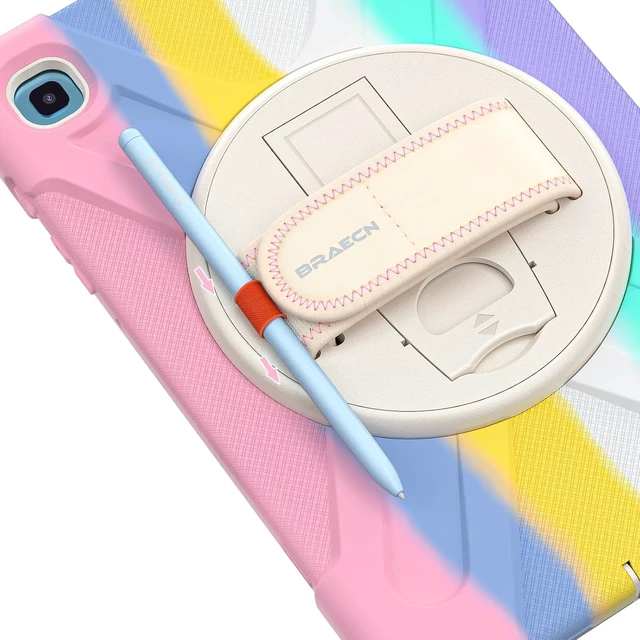 Alt view image 7 of 7 - Case for SAM-SUNG Galaxy Tab S6 lite - 10.4" 2024 2022 2020 Pink