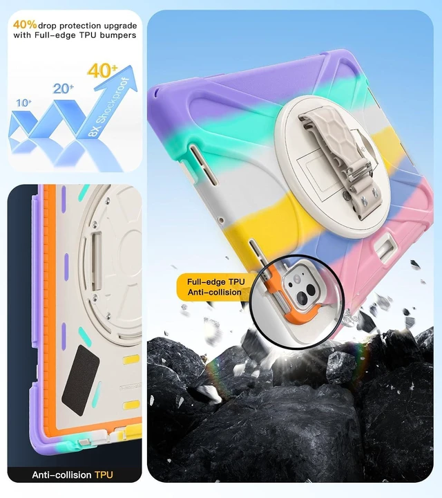 Alt view image 3 of 7 - Case for iPad Pro 11 inch: M5 2025 & M4 2024