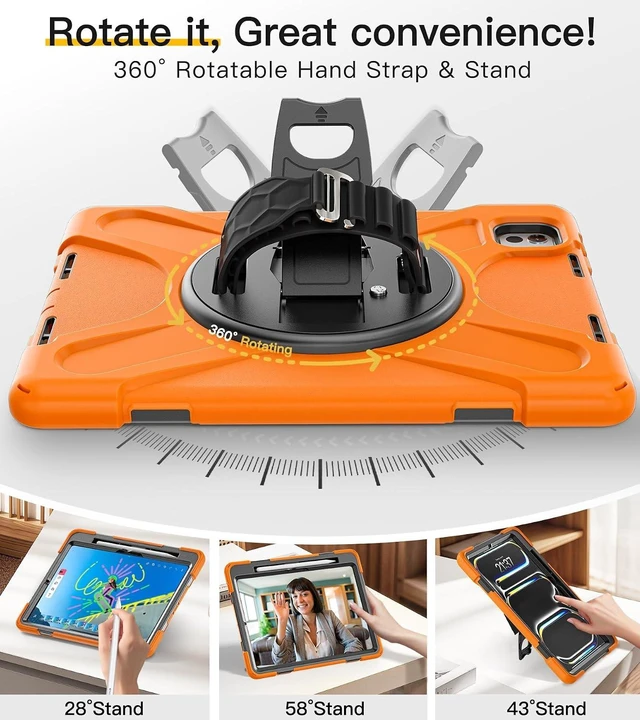 Alt view image 4 of 7 - Case for iPad Pro 11 inch: M5 2025 & M4 2024