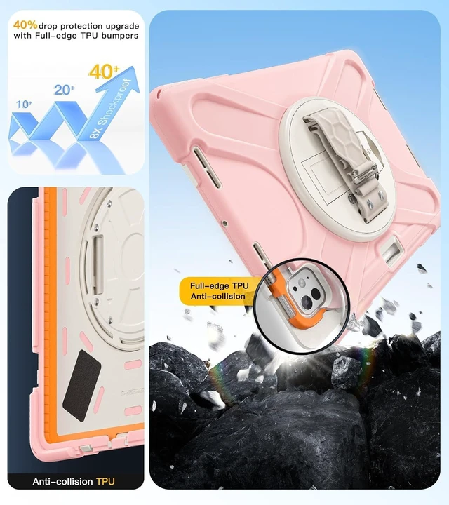 Alt view image 3 of 7 - Case for iPad Pro 11 inch: M5 2025 & M4 2024