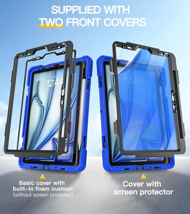 Alt view image 7 of 7 - Case for iPad Air 11 inch: M4/M3/M2/5th/4th, iPad Pro 11 inch: 4-1st