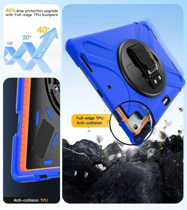 Alt view image 3 of 7 - Case for iPad Air 13 Inch: M4/M3/M2, iPad Pro 12.9 Inch2022-2018
