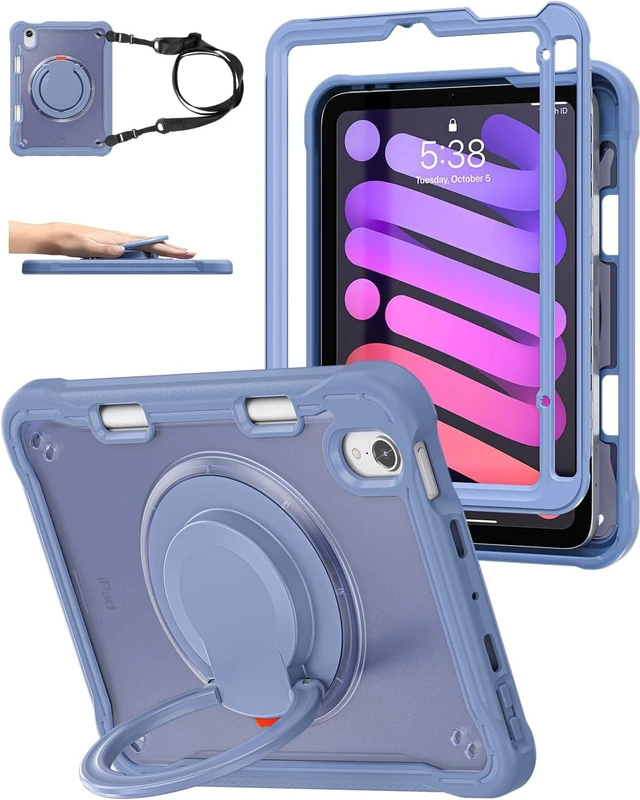 Main image of Case for iPad mini 7 (a17 pro)/Mini 6-8.3 inch 2024/2021 Clear