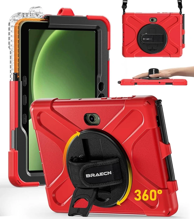 Main image of Case for SAM-SUNG Galaxy Tab Active 5 Pro / 4 Pro/Pro - 10.1" Red
