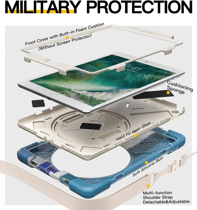 Alt view image 6 of 7 - Case for iPad 6th/5th Generation - 9.7 inch 2018/2017