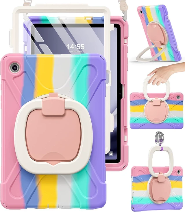Main image of Case for SAM-SUNG Galaxy Tab A9+ Plus - 2023 Colorful Pink