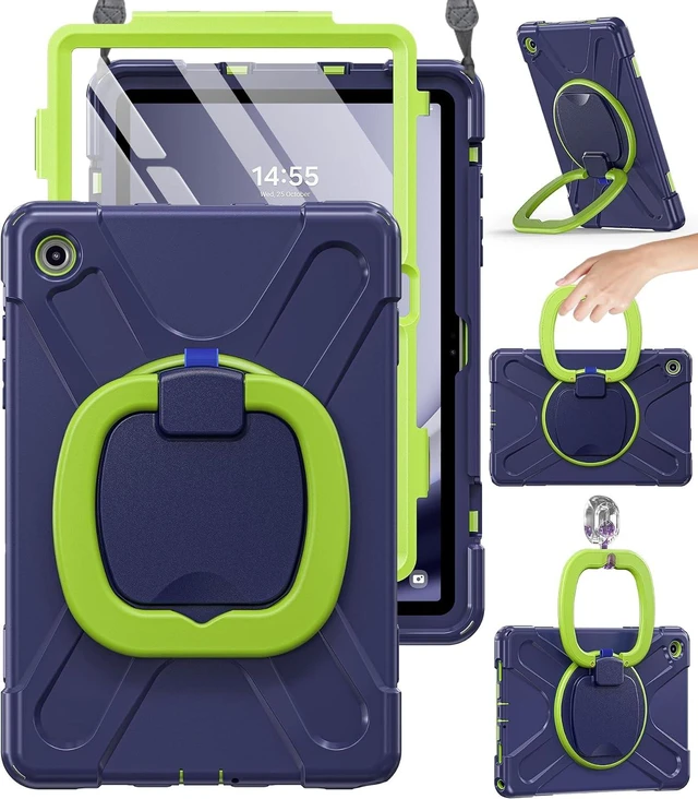 Main image of Case for SAM-SUNG Galaxy Tab A9+ Plus - 2023 Navy Green Tab A9+ Case