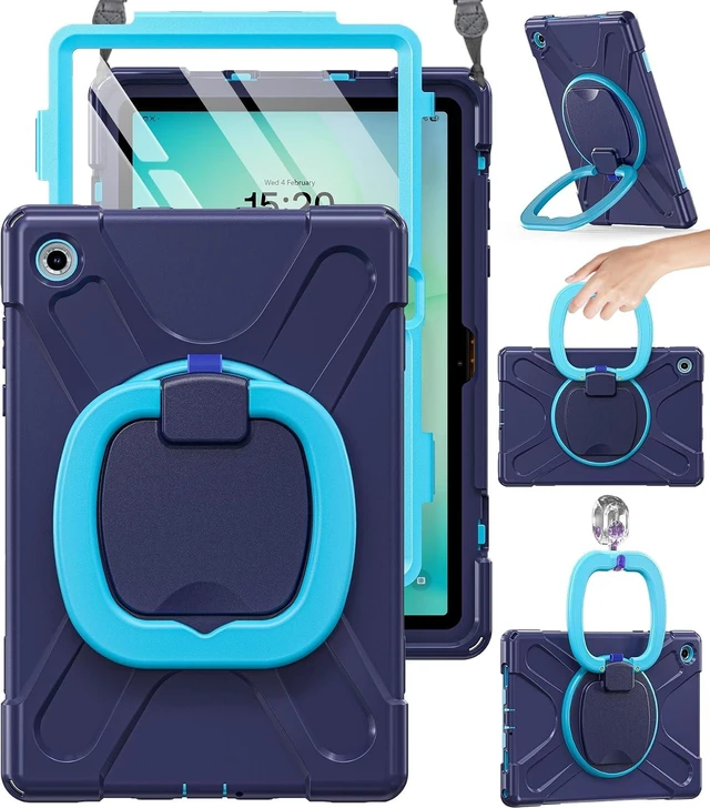 Main image of Case for SAM-SUNG Galaxy Tab A11+ Plus - 2025 Navy Blue Tab A11+ Case