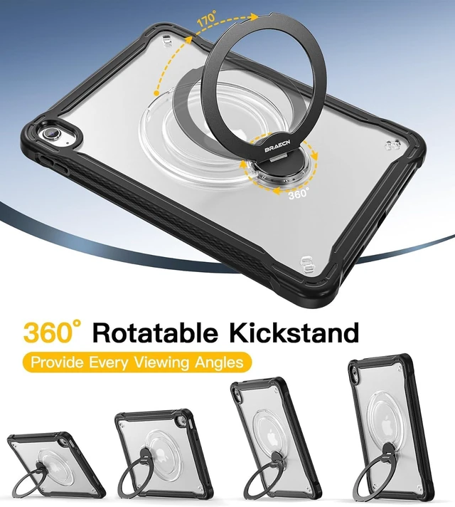 Alt view image 3 of 7 - Case for iPad (A16) 11th/10th Generation - 11/10.9 inch 2025/2022