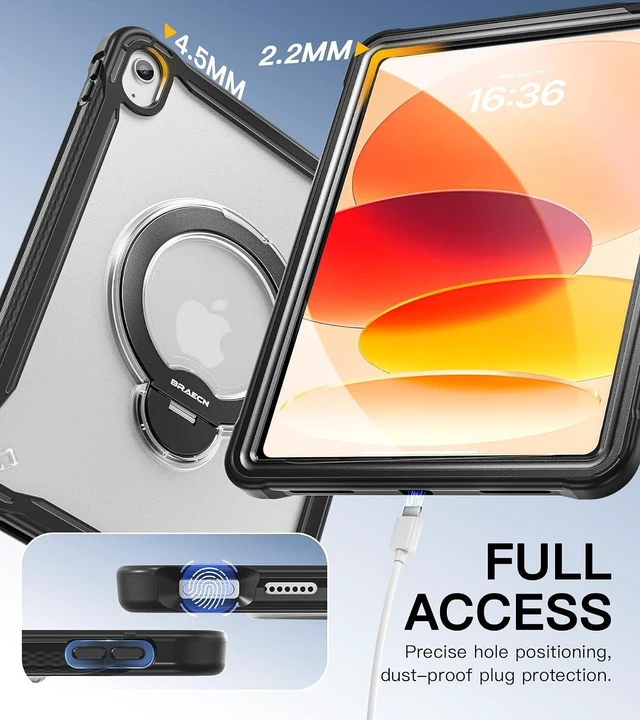 Alt view image 7 of 7 - Case for iPad (A16) 11th/10th Generation - 11/10.9 inch 2025/2022