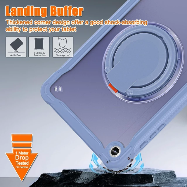 Alt view image 5 of 7 - Case for Galaxy Tab A9+ - SAM-SUNG Tablet A9 Plus 5G 11 inch 2023