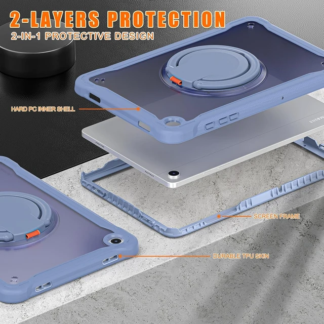 Alt view image 4 of 7 - Case for Galaxy Tab A9+ - SAM-SUNG Tablet A9 Plus 5G 11 inch 2023