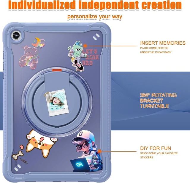 Alt view image 6 of 7 - Case for Galaxy Tab A9+ - SAM-SUNG Tablet A9 Plus 5G 11 inch 2023
