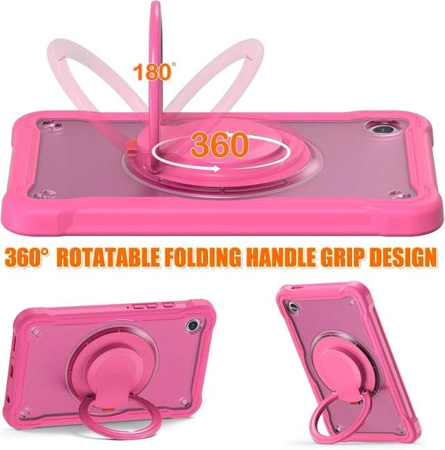 Alt view image 3 of 7 - Case for Galaxy Tab A9 - SAM-SUNG Tablet A9 8.7 inch 2023 Clear