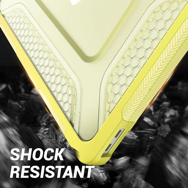 Alt view image 5 of 7 - Case for MacBook Neo (A18 Pro) 2026 13 inch, Shock-Absorbing Protection with Folding Stand &Mouse Pad Case for MacBook Neo (A18 Pro) 2026 13 inch, Yellow