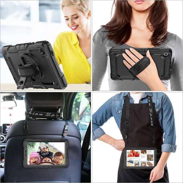 Alt view image 4 of 7 - Case for Galaxy Tab A7 Lite 8.7 2021 Black