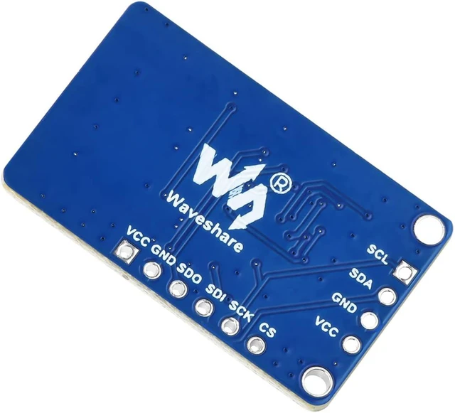 Alt view image 6 of 7 - waveshare BMP390 High Precision Barometric Pressure Sensor, Barometric Pressure/Altitude/Temperature Measuring, I2C and SPI Interfaces, for Raspberry Pi/Raspberry Pi Pico/Ardu/ ESP32