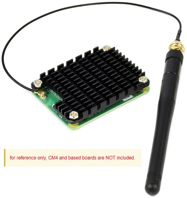 Alt view image 3 of 6 - Dedicated Aluminum Heatsink Compatible with Raspberry Pi Compute Module 5 (CM5) / Compute Module 4 (CM4), CM4/ CM5 Heatsink with Screws and Thermal Tapes