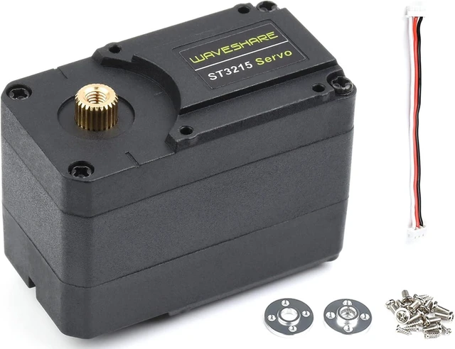 Main image of Waveshare 30KG High Torque Serial Bus Servo Motor, 360 Programmable Magnetic Encoder, Two-Way Feedback, Servo/Motor Mode Switchable