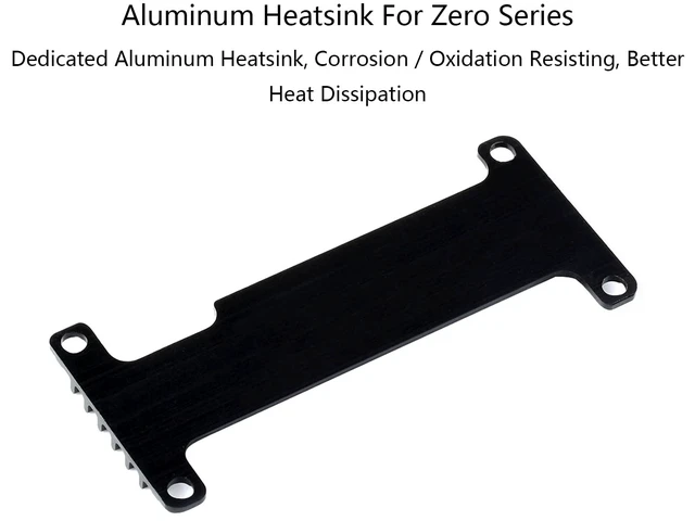 Alt view image 6 of 7 - Aluminum Heatsink Cooler with Thermal Tapes for Raspberry Pi Zero 2 W/WH
