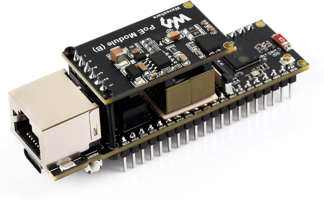 Main image of ESP32-S3 Ethernet PoE Dev Board, Wi-Fi, Bluetooth, ETH Communication