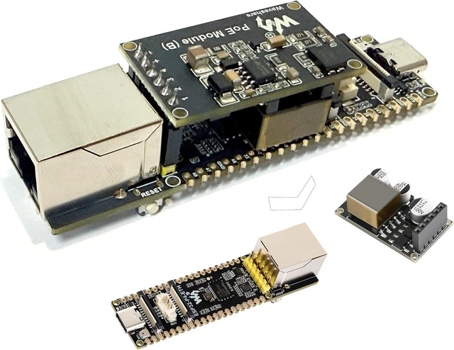 Main image of ESP32-P4 PoE ETH AI Development Board, ESP32-P4 Chip, with PoE Module